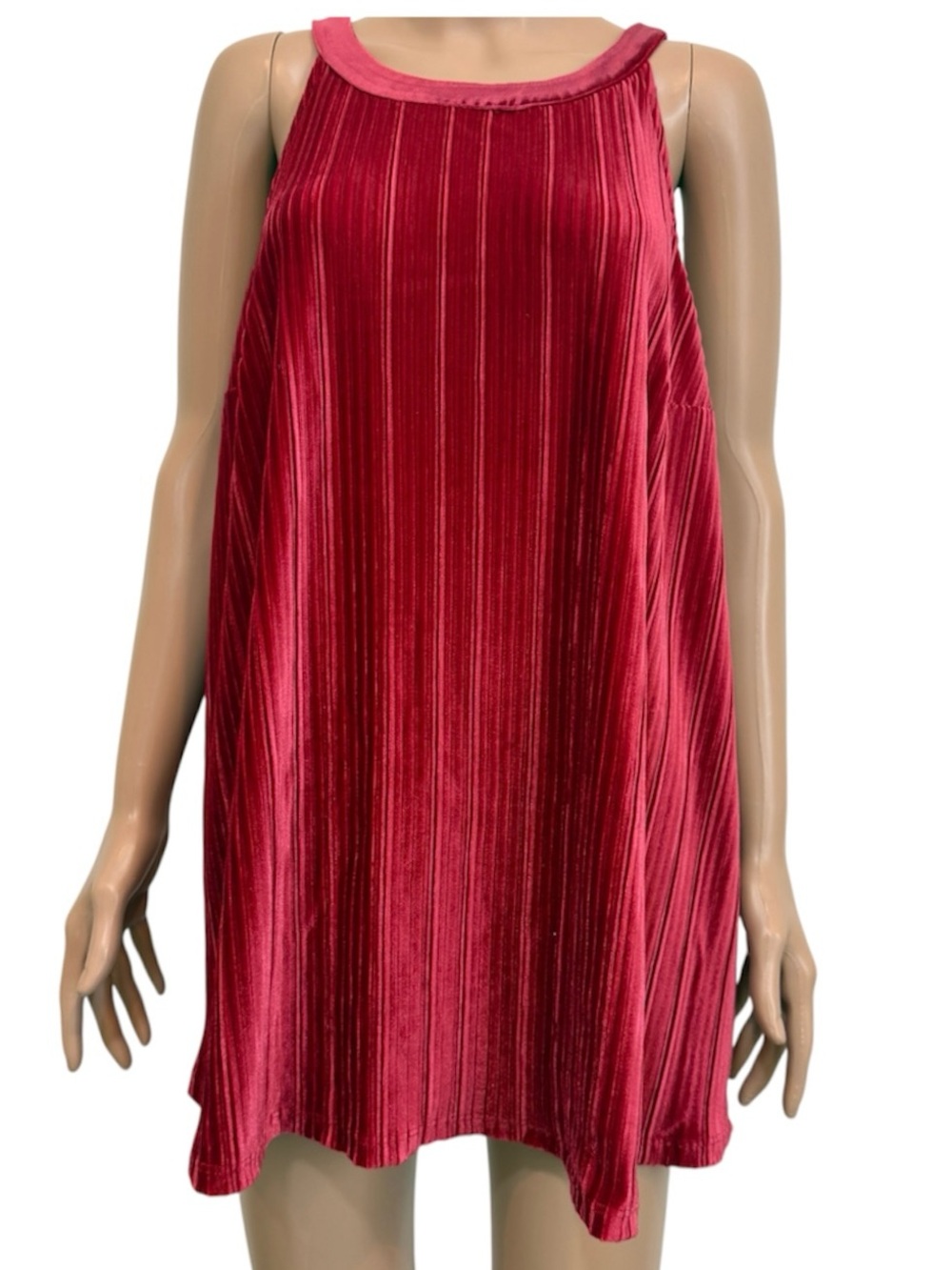 Torrid 2 velvet halter high neck top blouse TS 3584